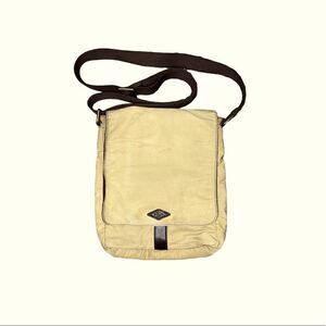 Fossil Canvas Messenger Bag  